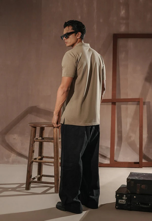 PS-WW-2 ZIPPER POLO T-SHIRT 1 PC